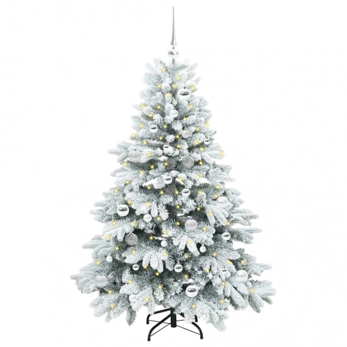 Mākslīgā Ziemassvētku Eglīte Su 150 Led Zaļa 150 Cm Pe Un Pvc Vidaxl