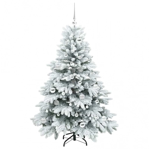 Mākslīgā Ziemassvētku Eglīte Su 150 Led Zaļa 150 Cm Pe Un Pvc Vidaxl