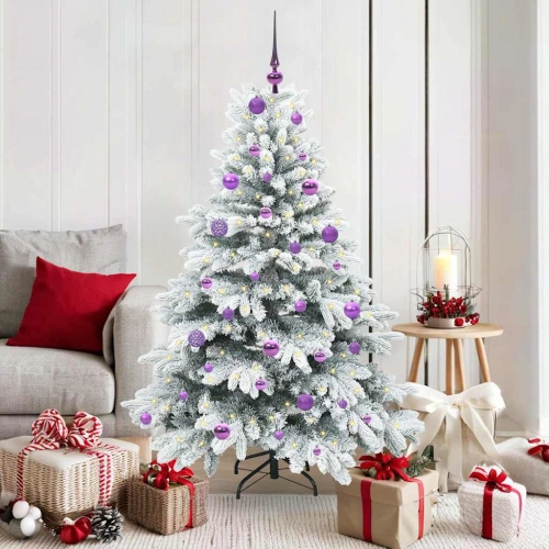 Mākslīgā Ziemassvētku Eglīte Su 150 Led Zaļa 150 Cm Pe Un Pvc Vidaxl