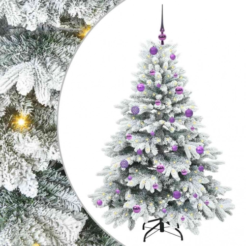 Mākslīgā Ziemassvētku Eglīte Su 150 Led Zaļa 150 Cm Pe Un Pvc Vidaxl
