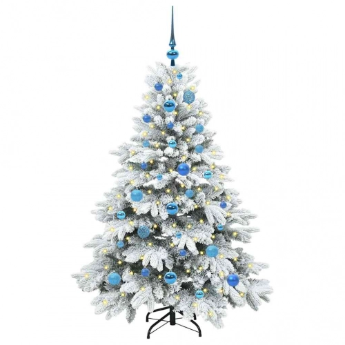 Mākslīgā Ziemassvētku Eglīte Su 150 Led Zaļa 150 Cm Pe Un Pvc Vidaxl
