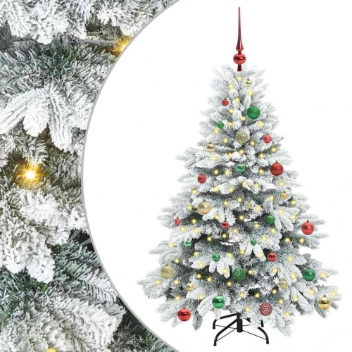 Mākslīgā Ziemassvētku Eglīte Su 150 Led Zaļa 150 Cm Pe Un Pvc Vidaxl