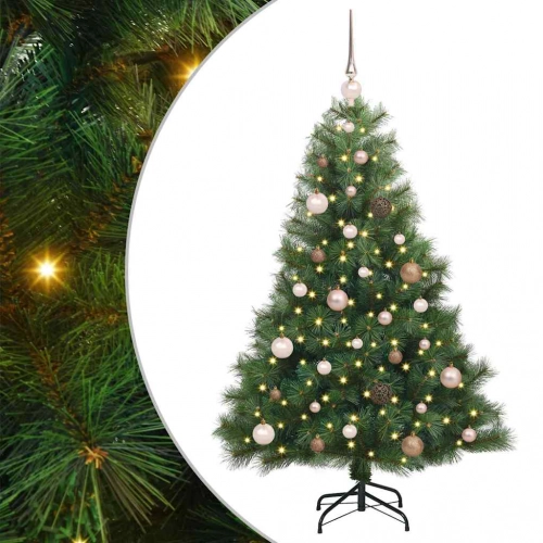 Mākslīgā Ziemassvētku Eglīte Su 150 Led Zaļa 150 Cm Pe Un Pvc Vidaxl