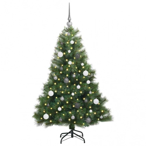Mākslīgā Ziemassvētku Eglīte Su 150 Led Zaļa 150 Cm Pe Un Pvc Vidaxl