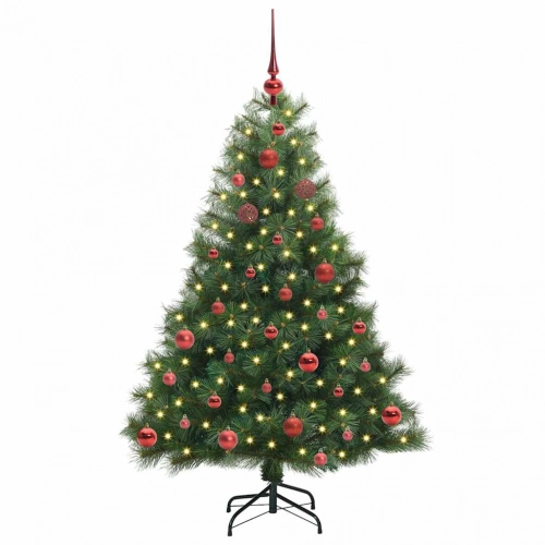 Mākslīgā Ziemassvētku Eglīte Su 150 Led Zaļa 150 Cm Pe Un Pvc Vidaxl