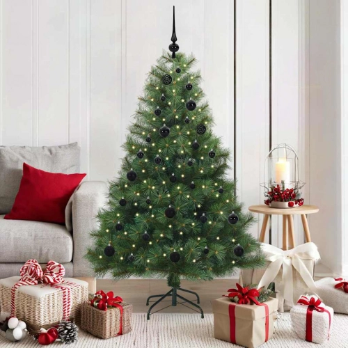 Mākslīgā Ziemassvētku Eglīte Su 150 Led Zaļa 150 Cm Pe Un Pvc Vidaxl