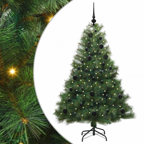 Mākslīgā Ziemassvētku Eglīte Su 150 Led Zaļa 150 Cm Pe Un Pvc Vidaxl