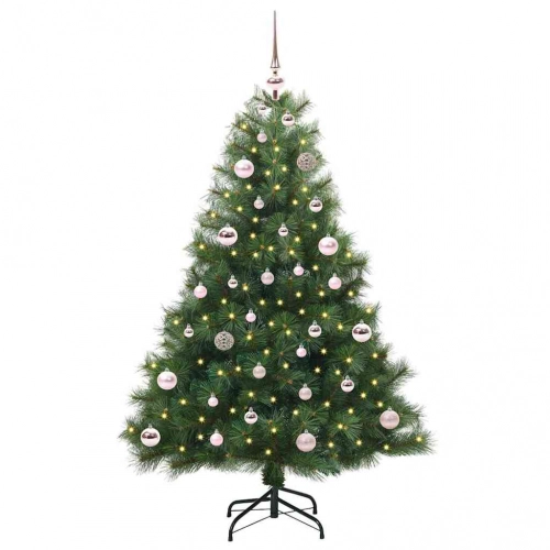 Mākslīgā Ziemassvētku Eglīte Su 150 Led Zaļa 150 Cm Pe Un Pvc Vidaxl