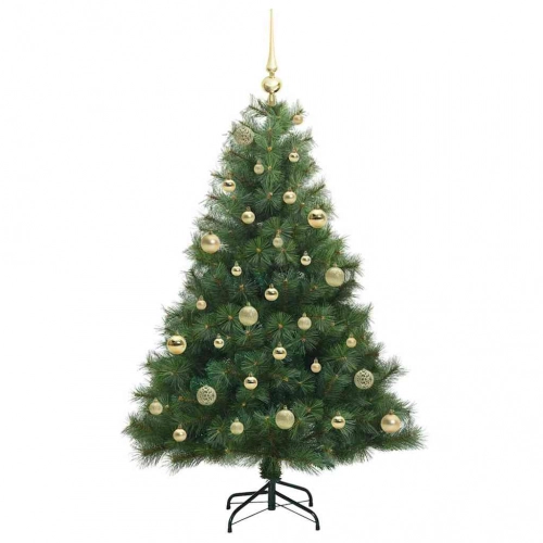 Mākslīgā Ziemassvētku Eglīte Su 150 Led Zaļa 150 Cm Pe Un Pvc Vidaxl