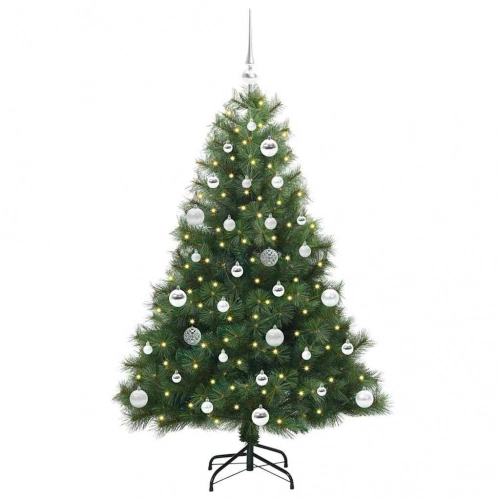 Mākslīgā Ziemassvētku Eglīte Su 150 Led Zaļa 150 Cm Pe Un Pvc Vidaxl