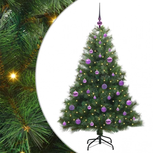 Mākslīgā Ziemassvētku Eglīte Su 150 Led Zaļa 150 Cm Pe Un Pvc Vidaxl