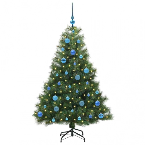 Mākslīgā Ziemassvētku Eglīte Su 150 Led Zaļa 150 Cm Pe Un Pvc Vidaxl
