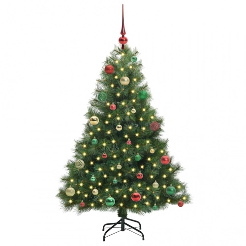 Mākslīgā Ziemassvētku Eglīte Su 150 Led Zaļa 150 Cm Pe Un Pvc Vidaxl