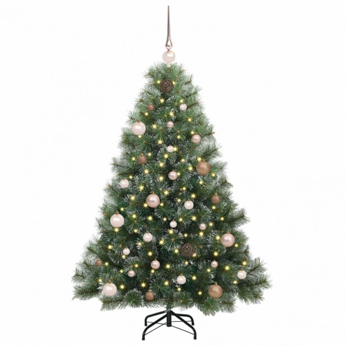 Mākslīgā Ziemassvētku Eglīte Su 150 Led Zaļa 150 Cm Pe Un Pvc Vidaxl