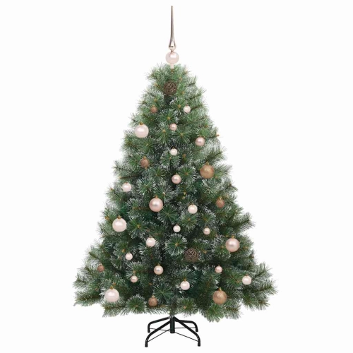 Mākslīgā Ziemassvētku Eglīte Su 150 Led Zaļa 150 Cm Pe Un Pvc Vidaxl