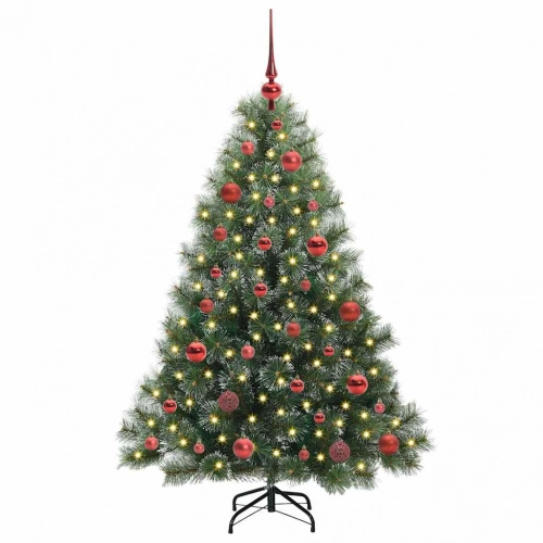 Mākslīgā Ziemassvētku Eglīte Su 150 Led Zaļa 150 Cm Pe Un Pvc Vidaxl
