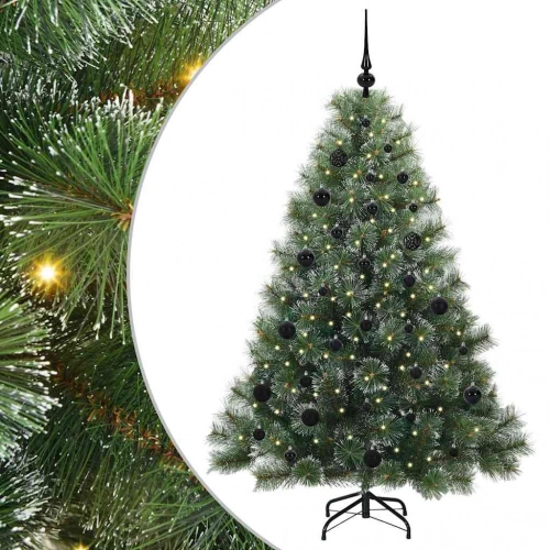 Mākslīgā Ziemassvētku Eglīte Su 150 Led Zaļa 150 Cm Pe Un Pvc Vidaxl