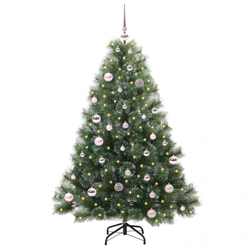 Mākslīgā Ziemassvētku Eglīte Su 150 Led Zaļa 150 Cm Pe Un Pvc Vidaxl