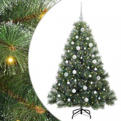 Mākslīgā Ziemassvētku Eglīte Su 150 Led Zaļa 150 Cm Pe Un Pvc Vidaxl
