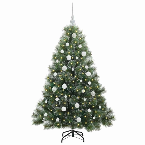 Mākslīgā Ziemassvētku Eglīte Su 150 Led Zaļa 150 Cm Pe Un Pvc Vidaxl
