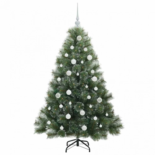 Mākslīgā Ziemassvētku Eglīte Su 150 Led Zaļa 150 Cm Pe Un Pvc Vidaxl