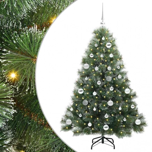 Mākslīgā Ziemassvētku Eglīte Su 150 Led Zaļa 150 Cm Pe Un Pvc Vidaxl