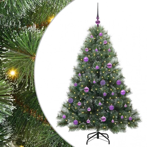 Mākslīgā Ziemassvētku Eglīte Su 150 Led Zaļa 150 Cm Pe Un Pvc Vidaxl