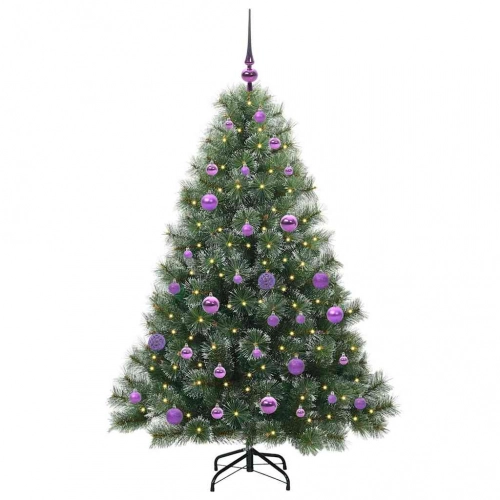 Mākslīgā Ziemassvētku Eglīte Su 150 Led Zaļa 150 Cm Pe Un Pvc Vidaxl