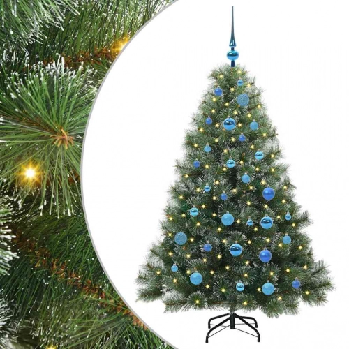 Mākslīgā Ziemassvētku Eglīte Su 150 Led Zaļa 150 Cm Pe Un Pvc Vidaxl