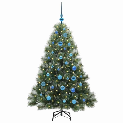 Mākslīgā Ziemassvētku Eglīte Su 150 Led Zaļa 150 Cm Pe Un Pvc Vidaxl