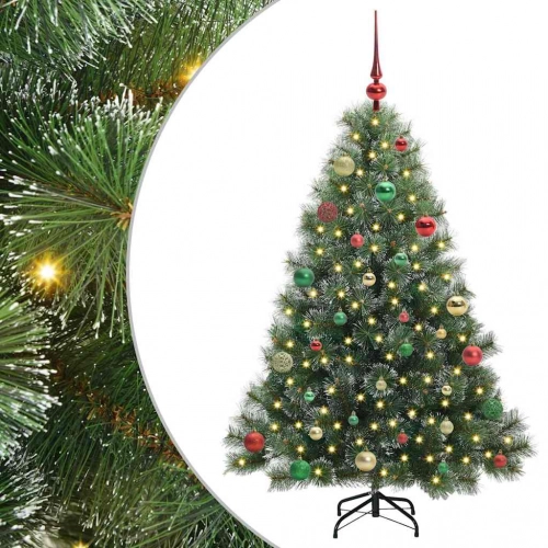 Mākslīgā Ziemassvētku Eglīte Su 150 Led Zaļa 150 Cm Pe Un Pvc Vidaxl