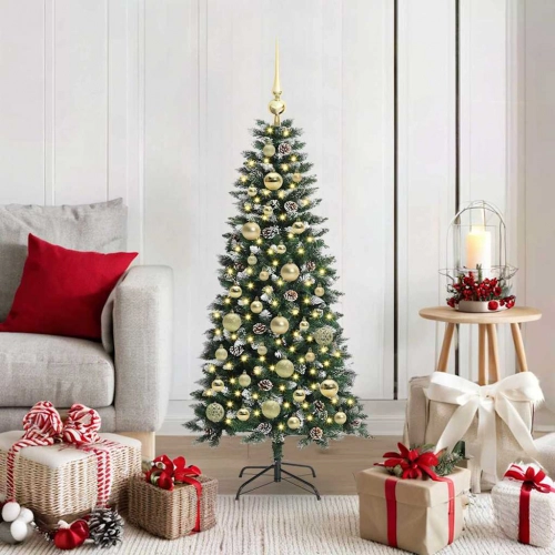 Mākslīgā Ziemassvētku Eglīte Su 150 Led Zaļa 50 X 50 X 120 Cm Vidaxl