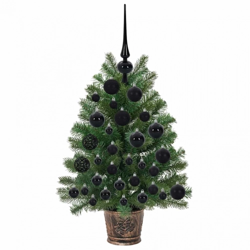 Mākslīgā Ziemassvētku Eglīte Su 150 Led Zaļa 65 Cm Pe Un Pvc Vidaxl