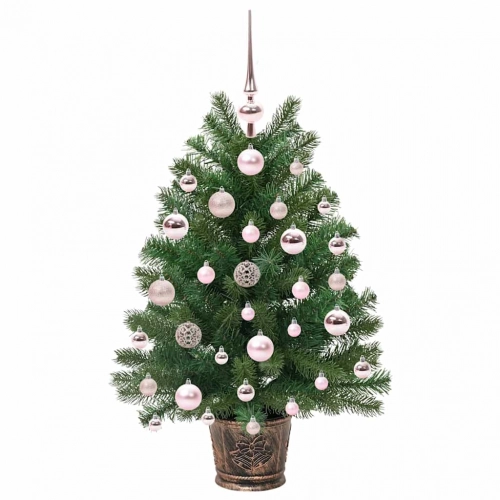 Mākslīgā Ziemassvētku Eglīte Su 150 Led Zaļa 65 Cm Pe Un Pvc Vidaxl