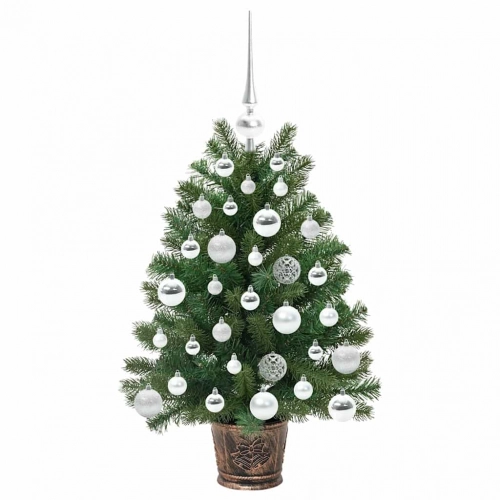 Mākslīgā Ziemassvētku Eglīte Su 150 Led Zaļa 65 Cm Pe Un Pvc Vidaxl