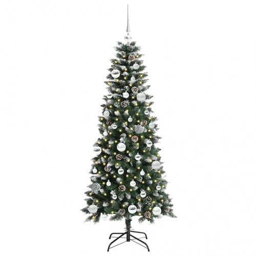 Mākslīgā Ziemassvētku Eglīte Su 150 Led Zaļa 66 X 66 X 150 Cm Vidaxl