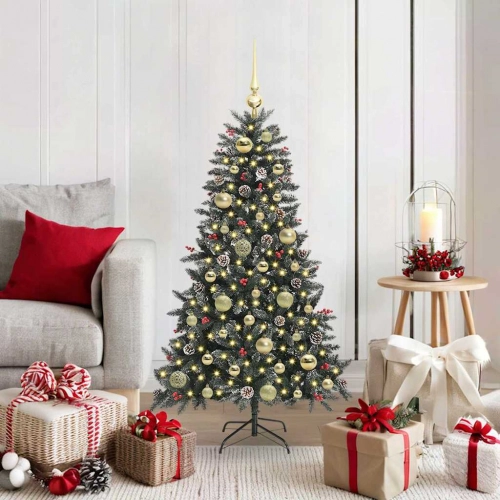 Mākslīgā Ziemassvētku Eglīte Su 150 Led Zaļa 68 X 68 X 120 Cm Vidaxl