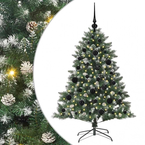 Mākslīgā Ziemassvētku Eglīte Su 150 Led Zaļa 85 X 85 X 120 Cm Vidaxl