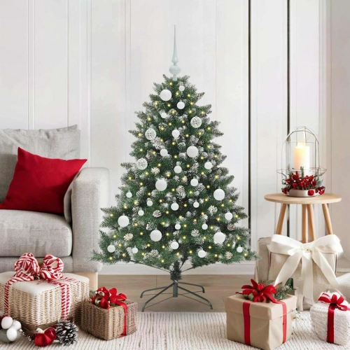 Mākslīgā Ziemassvētku Eglīte Su 150 Led Zaļa 85 X 85 X 120 Cm Vidaxl