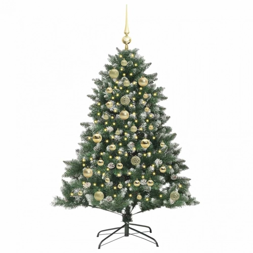 Mākslīgā Ziemassvētku Eglīte Su 150 Led Zaļa 85 X 85 X 120 Cm Vidaxl