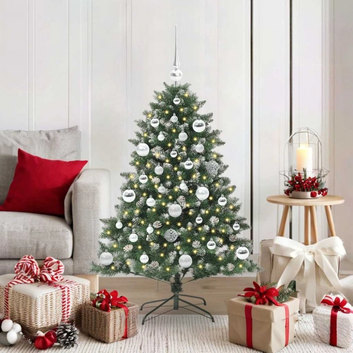 Mākslīgā Ziemassvētku Eglīte Su 150 Led Zaļa 85 X 85 X 120 Cm Vidaxl