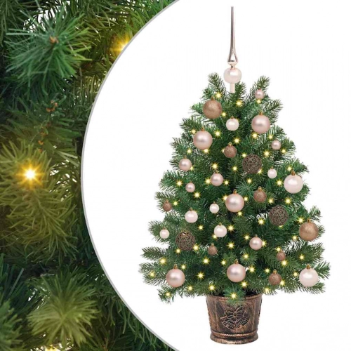 Mākslīgā Ziemassvētku Eglīte Su 150 Led Zaļa 90 Cm Pe Un Pvc Vidaxl