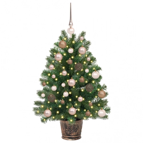 Mākslīgā Ziemassvētku Eglīte Su 150 Led Zaļa 90 Cm Pe Un Pvc Vidaxl