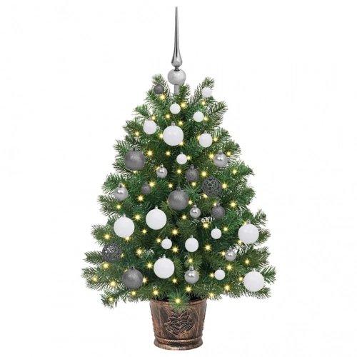 Mākslīgā Ziemassvētku Eglīte Su 150 Led Zaļa 90 Cm Pe Un Pvc Vidaxl