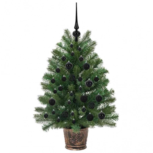 Mākslīgā Ziemassvētku Eglīte Su 150 Led Zaļa 90 Cm Pe Un Pvc Vidaxl
