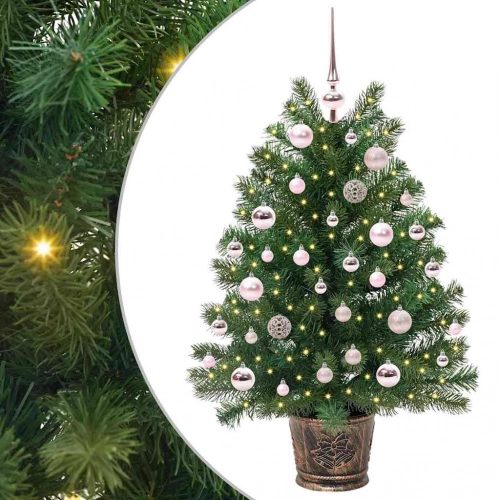 Mākslīgā Ziemassvētku Eglīte Su 150 Led Zaļa 90 Cm Pe Un Pvc Vidaxl