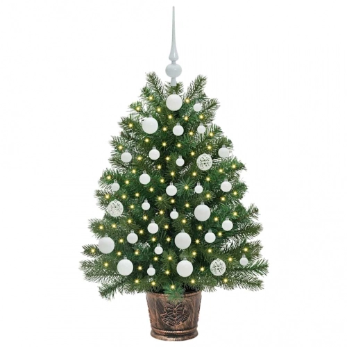 Mākslīgā Ziemassvētku Eglīte Su 150 Led Zaļa 90 Cm Pe Un Pvc Vidaxl