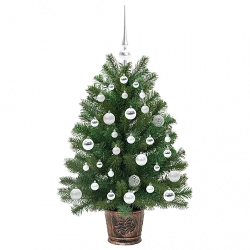 Mākslīgā Ziemassvētku Eglīte Su 150 Led Zaļa 90 Cm Pe Un Pvc Vidaxl