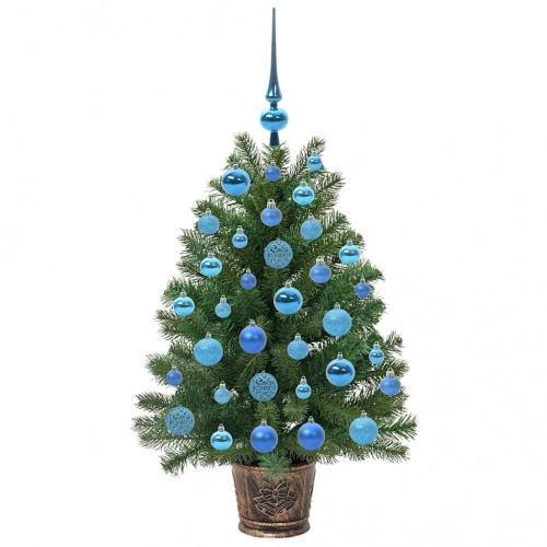 Mākslīgā Ziemassvētku Eglīte Su 150 Led Zaļa 90 Cm Pe Un Pvc Vidaxl
