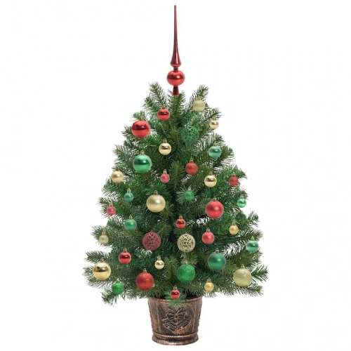 Mākslīgā Ziemassvētku Eglīte Su 150 Led Zaļa 90 Cm Pe Un Pvc Vidaxl